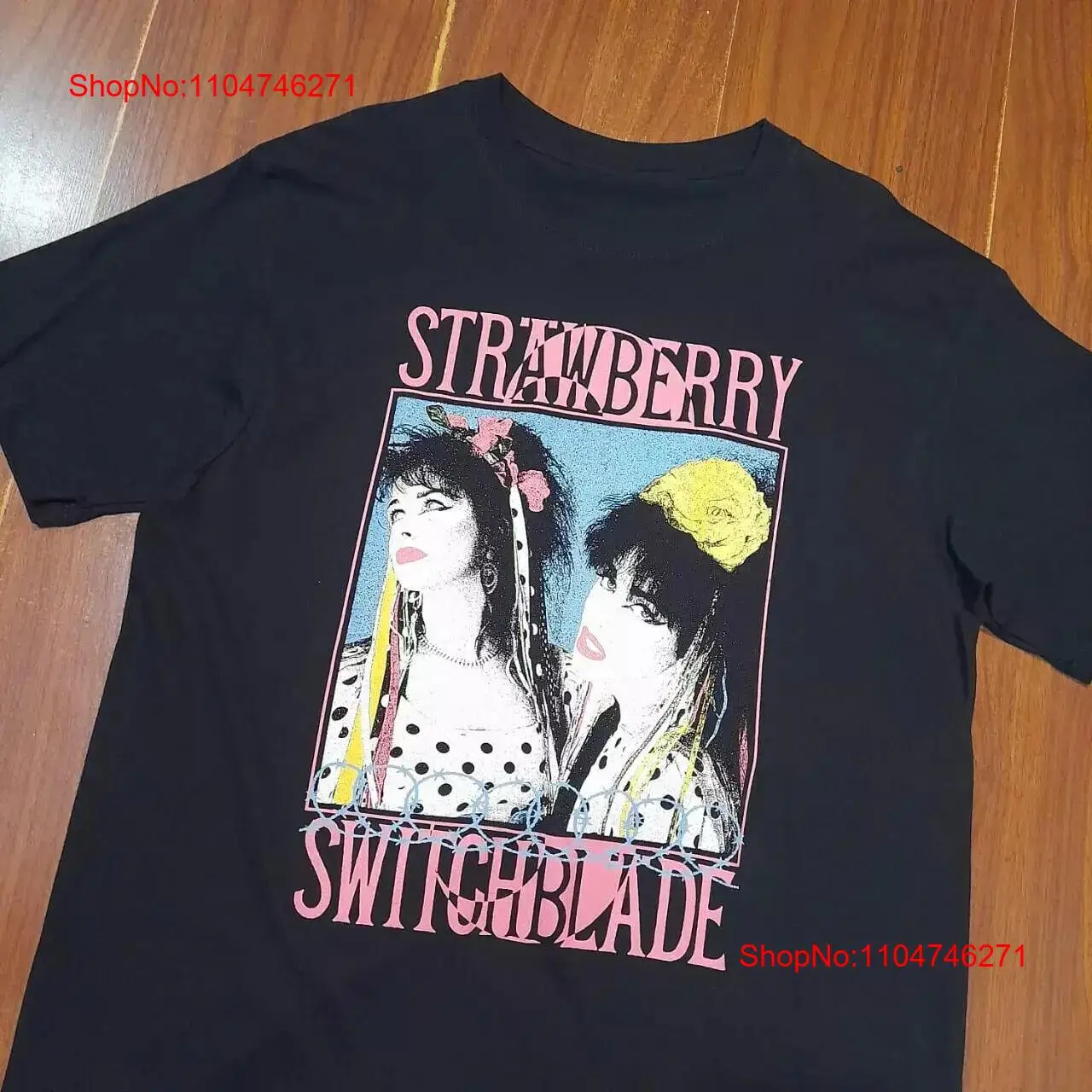 Vintage Fashion Jersey - ヴィンテージ STRAWBERRY SWITCHBLADE Tシャツ 半袖 S～5XL