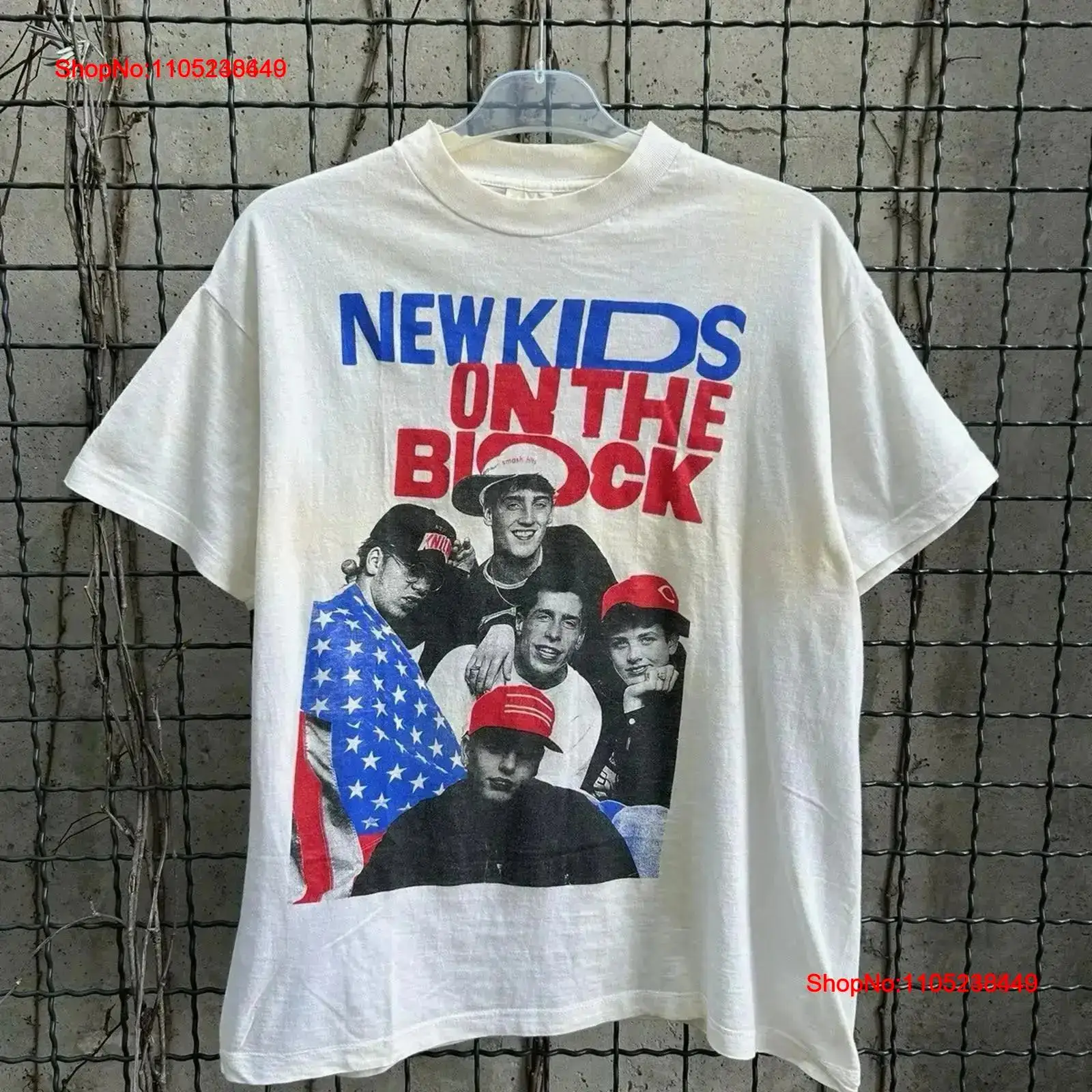 Vintage Fashion Jersey - ヴィンテージ 80 年代 ニューキッズ オン ザ