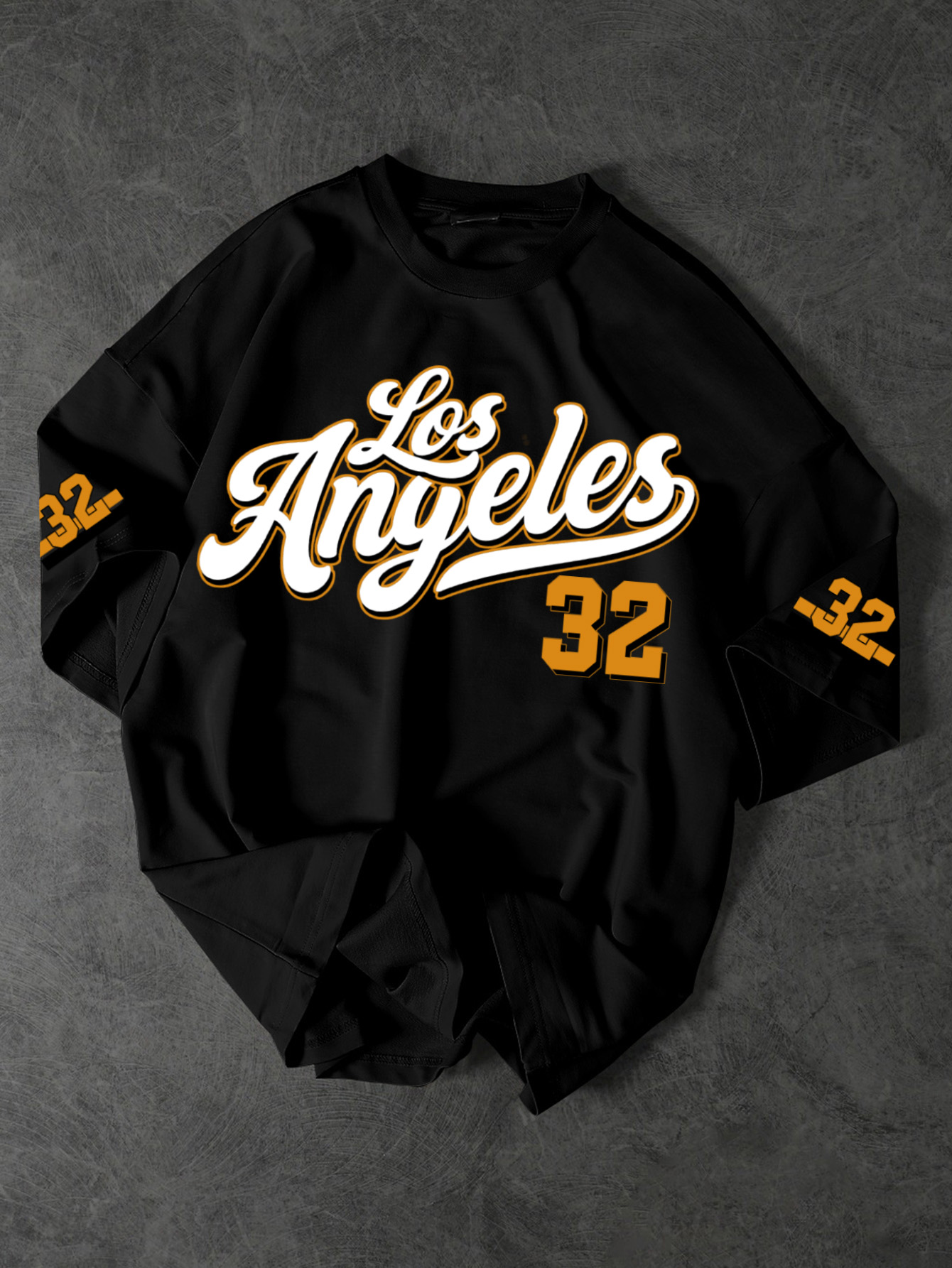 Vintage Fashion La - ヴィンテージ LA 32 バスケットボール ストリートウェア グラフィック