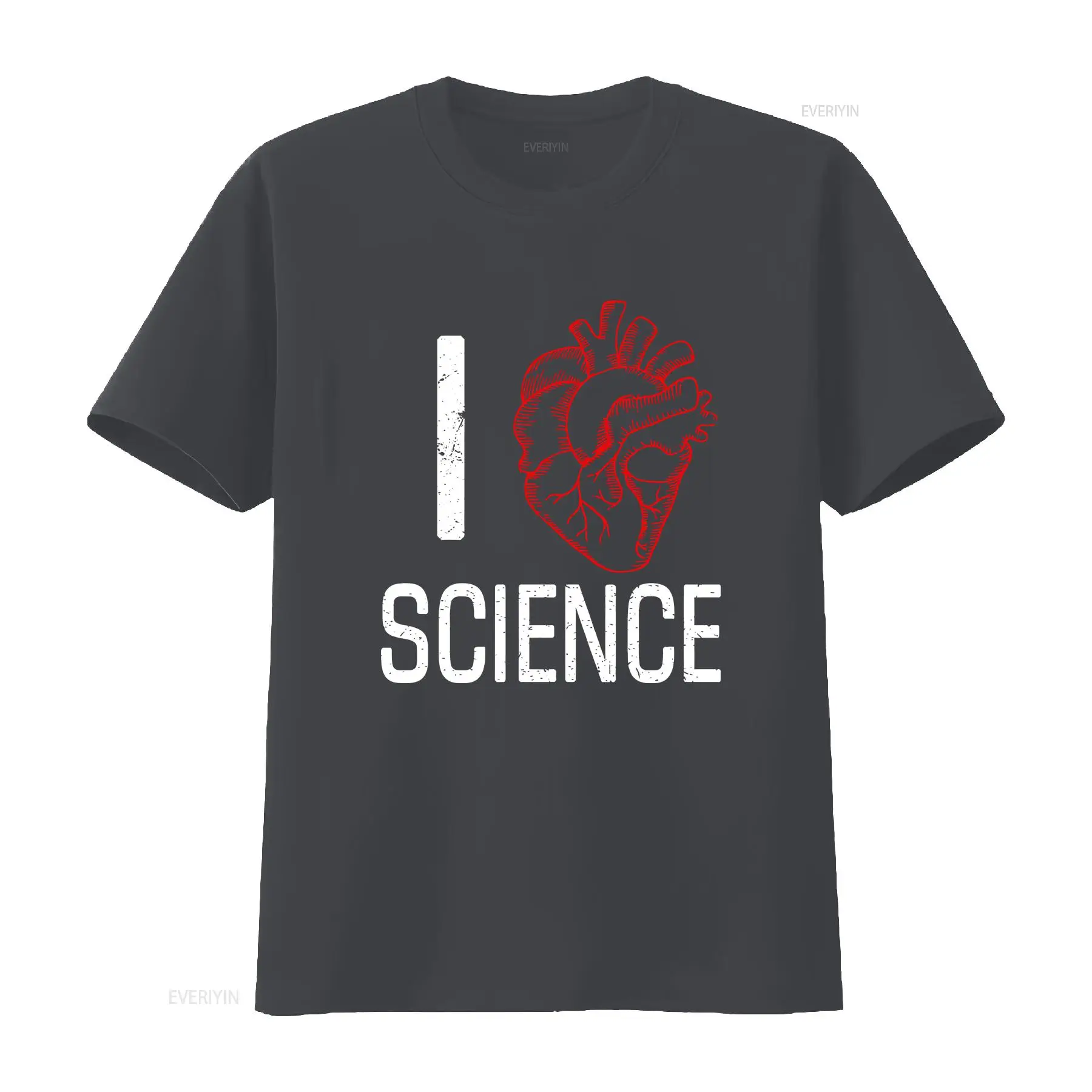「科学大好き」Tシャツ。研究、学習、愛、生物学、化学、物理学 - Vintage Fashion Research のレビューと価格