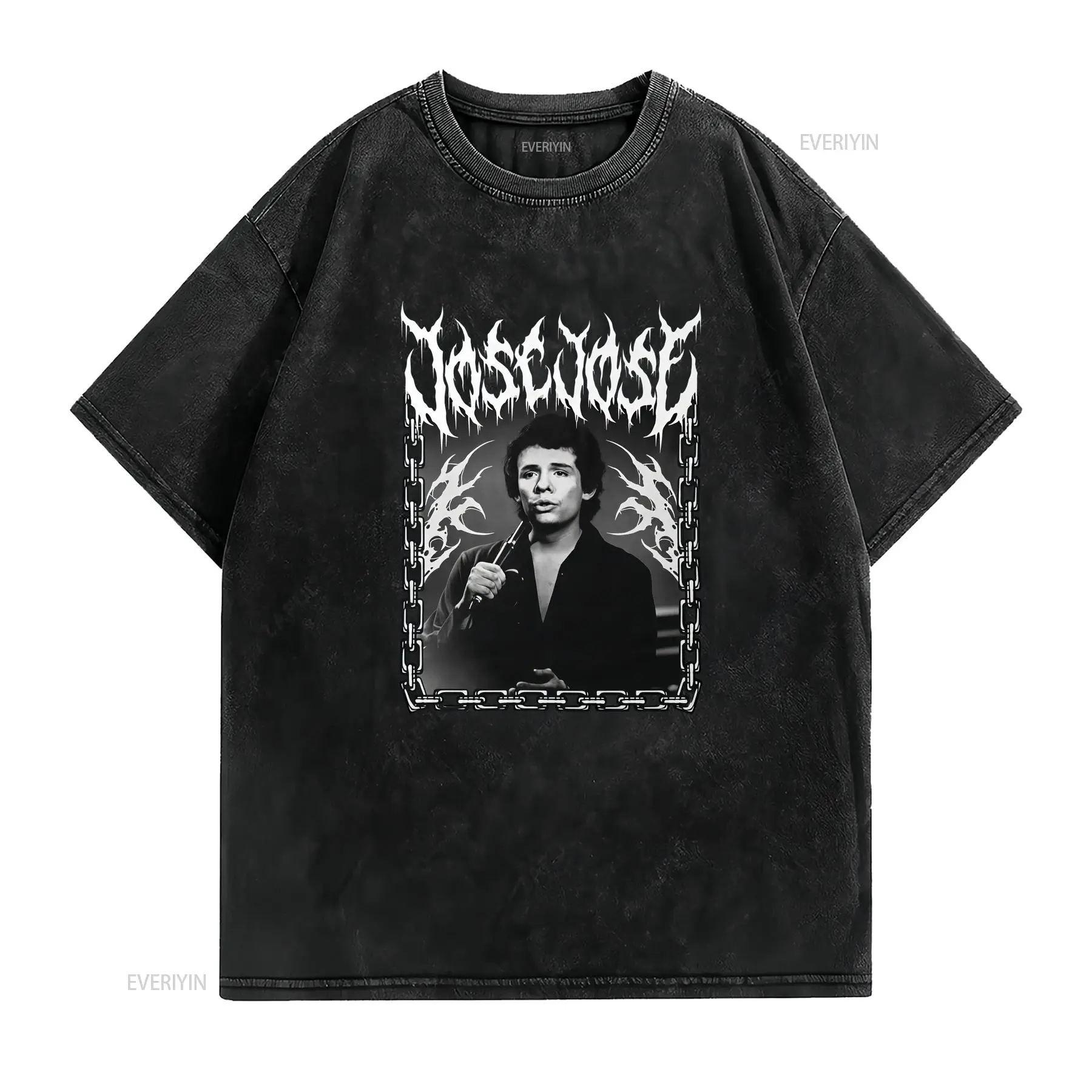 ホセ・ダークメタルレタリングTシャツファンメキシコアーティス - Vintage Fashion La のレビューと価格