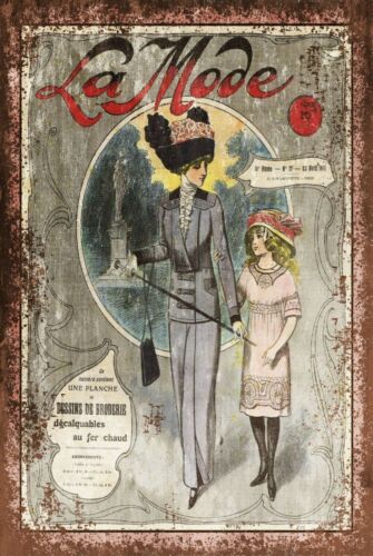 「ラ・モード」雑誌のイメージを使用した、ヴィンテージスタイル - Vintage Fashion La のレビューと価格