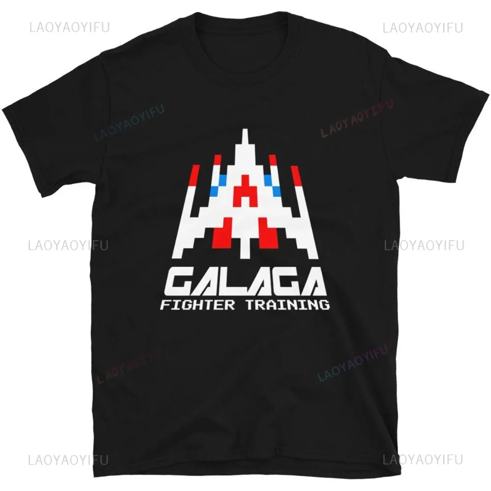 アーケードガレガガ-男性用ヴィンテージトップス,ビデオゲーム - Vintage Fashion Jersey のレビューと価格